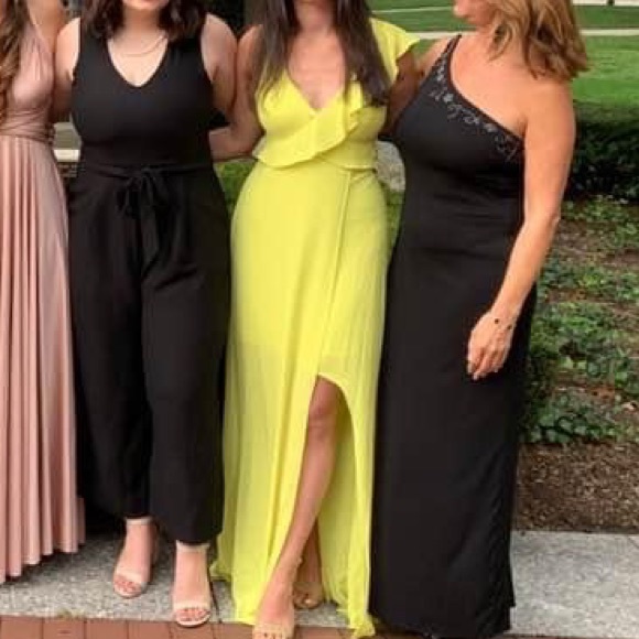 BCBG maxi yellow dress - Picture 2 of 7